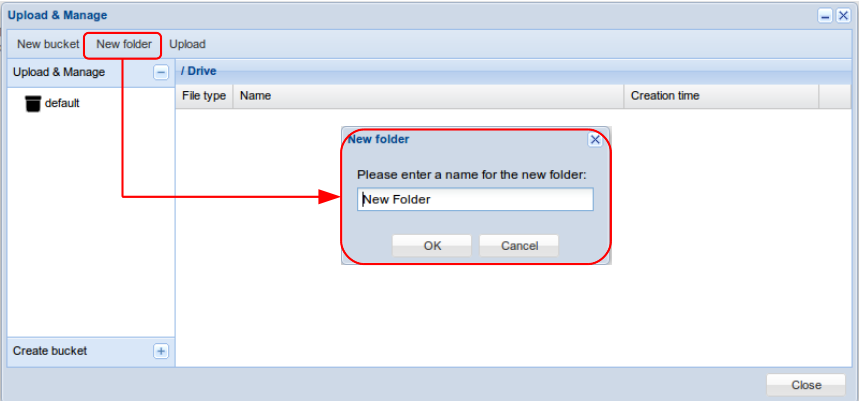  Create a new folder
